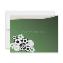 Fußball Einladung Bar Mitzvah