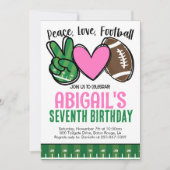 Fußball Einladung zum Geburtstag (Vorderseite)