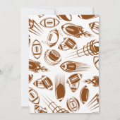 Fußball Einladung zum Geburtstag | Einladung zum F (Rückseite)