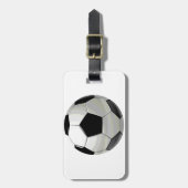 Fußball-Einzigartigkeit Gepäckanhänger (Vorderseite vertikal)