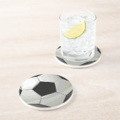 Fußball-Einzigartigkeit Getränkeuntersetzer (Seite)