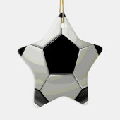 Fußball-Einzigartigkeit Keramik Ornament (Rechts)