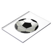 Fußball-Einzigartigkeit Notizblock (Linke Seite)