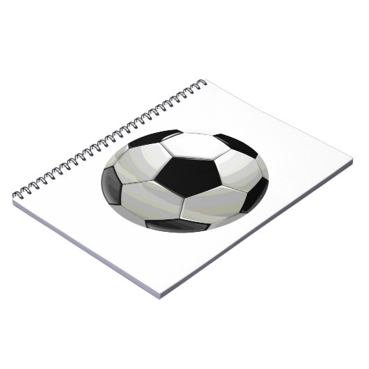 Fußball-Einzigartigkeit Notizblock (Linke Seite)