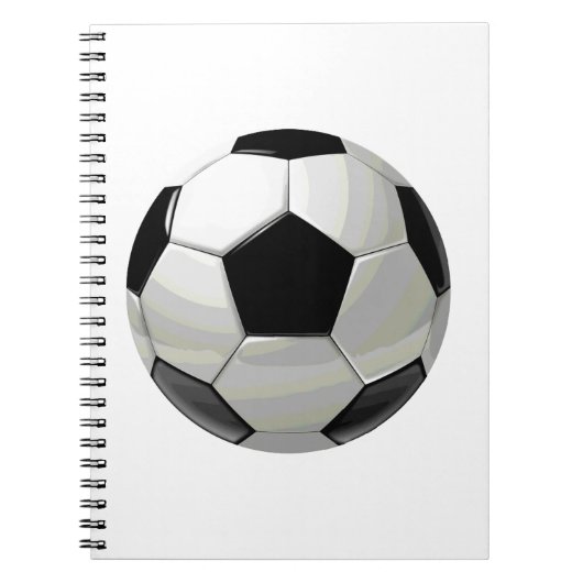 Fußball-Einzigartigkeit Notizblock (Vorderseite)