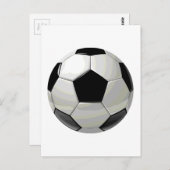 Fußball-Einzigartigkeit Postkarte (Vorne/Hinten)
