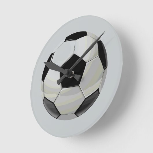 Fußball-Einzigartigkeit Runde Wanduhr (Winkel)