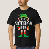 Fußball Elf Matching Familiengruppe Weihnachtsfest T-Shirt (Vorderseite)