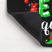 Fußball ELF Squad Spaß Weihnachten ELF Fußball spi Mousepad (Ecke)