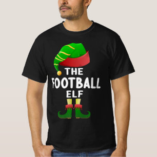 Fußball Elf Weihnachtsfamilie Matching Pajamas Elf T-Shirt