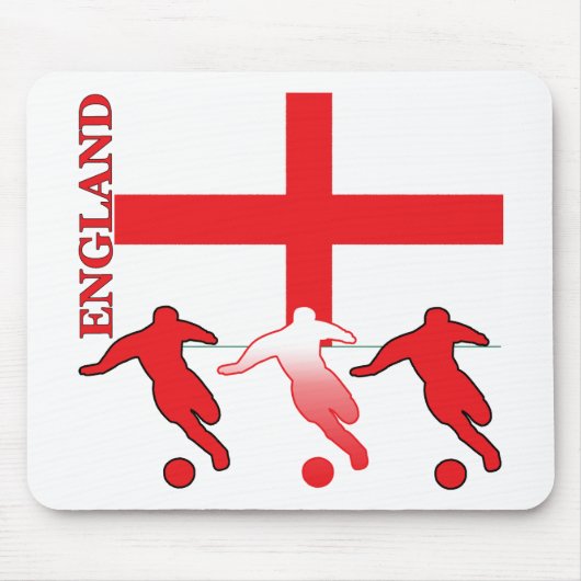 Fußball England Mousepad (Vorne)