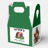 Fußball Erstes Jahr unter dem 1. Geburtstag Geschenkschachtel (Geöffnet)