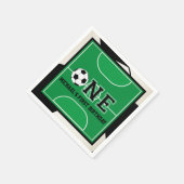 Fußball Erstgeburt Napkins Serviette (Ecke)