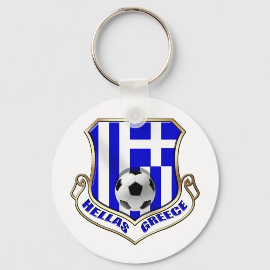 Fußball-Europameisterschaft 2012 - Griechenland Fu Schlüsselanhänger (Vorderseite)