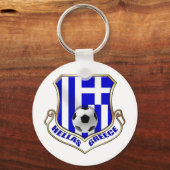 Fußball-Europameisterschaft 2012 - Griechenland Fu Schlüsselanhänger (Vorderseite)