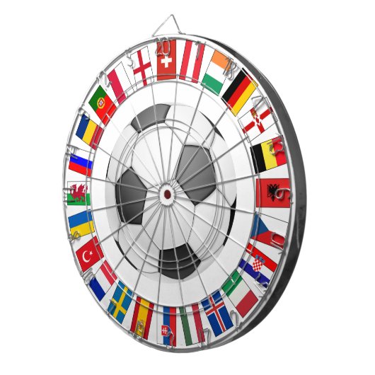 Fußball-Europameisterschaft 2016 Dartscheibe (Vorderseite rechts)