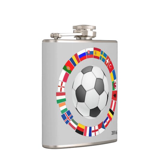 Fußball-Europameisterschaft 2016 Flachmann (Rechts)