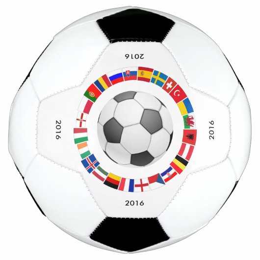 Fußball-Europameisterschaft 2016 Fußball (Vorderseite)