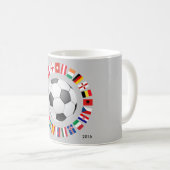Fußball-Europameisterschaft 2016 Kaffeetasse (VorderseiteRechts)