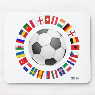 Fußball-Europameisterschaft 2016 Mousepad