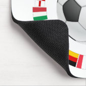 Fußball-Europameisterschaft 2016 Mousepad (Ecke)