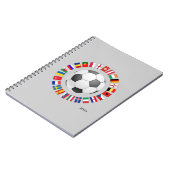 Fußball-Europameisterschaft 2016 Notizblock (Linke Seite)