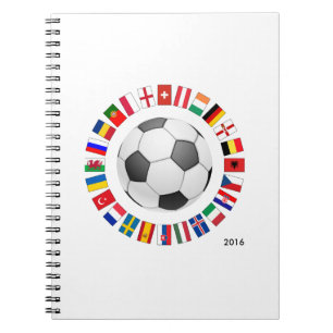Fußball-Europameisterschaft 2016 Notizblock