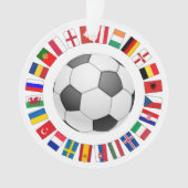 Fußball-Europameisterschaft 2016 Ornament (Vorderseite)