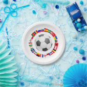 Fußball-Europameisterschaft 2016 Pappteller (Party)