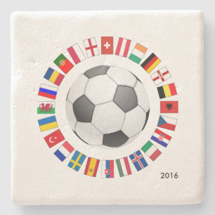 Fußball-Europameisterschaft 2016 Steinuntersetzer