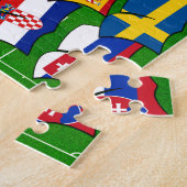 Fußball-Europameisterschaft - Fußball Puzzle (Seite)