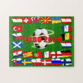 Fußball-Europameisterschaft - Fußball Puzzle (Horizontal)