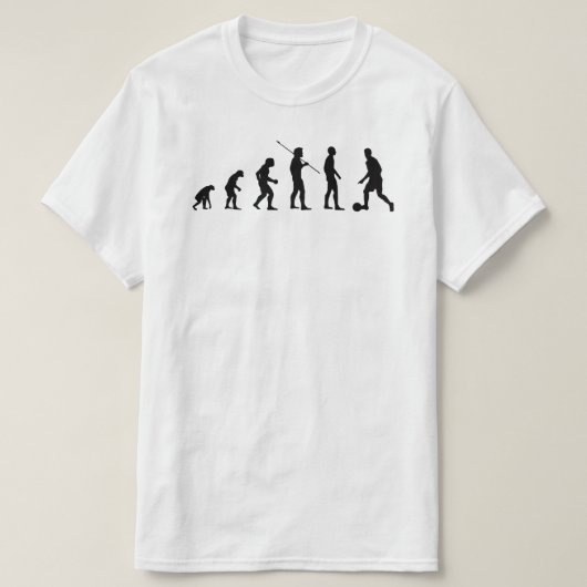 Fußball-Evolution | Funny Soccer Meme Bv T-Shirt (Design vorne)