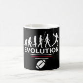 Fußball-Evolution Kaffeetasse (Mittel)