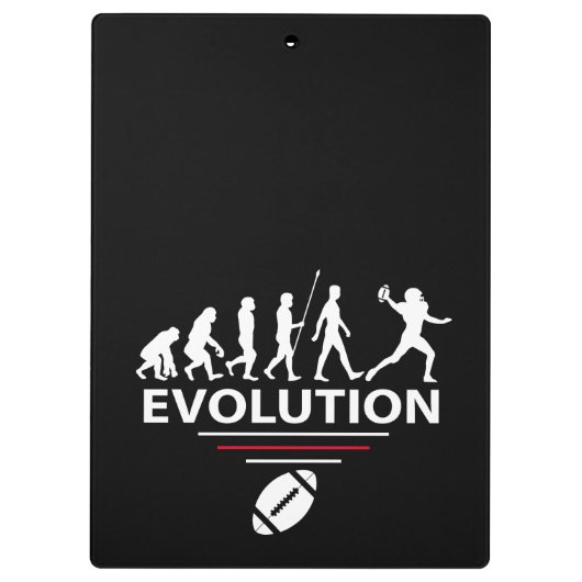 Fußball-Evolution Klemmbrett (Rückseite)
