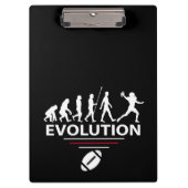 Fußball-Evolution Klemmbrett (Vorderseite)