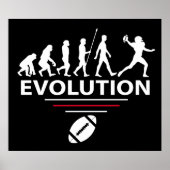 Fußball-Evolution Poster (Vorne)
