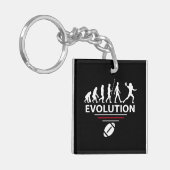 Fußball-Evolution Schlüsselanhänger (Vorderseite links)