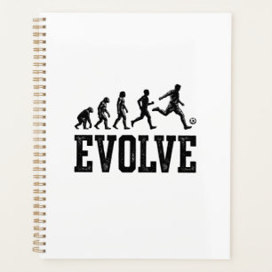 Fußball Evolution Vintage Vektor-Shirt-Design_1 Planer