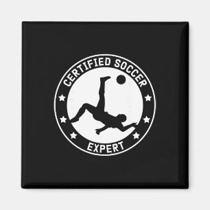 Fußball-Experte Fußballspieler Magnet