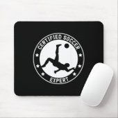 Fußball-Experte Fußballspieler Mousepad (Mit Mouse)