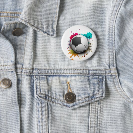 Fußball-Explosion Button (Beispiel)