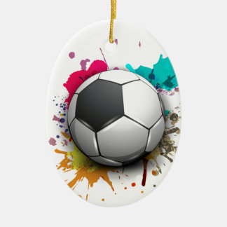Fußball-Explosion Keramikornament