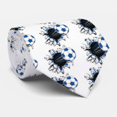 Fußball-Explosion Krawatte (Gerollt)