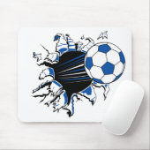 Fußball-Explosion Mousepad (Mit Mouse)