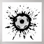Fußball-Explosion Poster (Vorne)