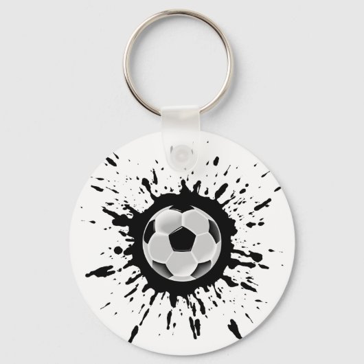 Fußball-Explosion Schlüsselanhänger (Vorderseite)