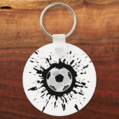 Fußball-Explosion Schlüsselanhänger (Vorderseite)