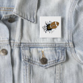 Fußball-Explosions-T - Shirts und Geschenke Button (Beispiel)
