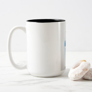 Fußball Fan Becher – Stylisches Fußball Design Kaf Zweifarbige Tasse